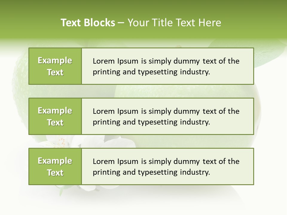 Juicy Background Product PowerPoint Template