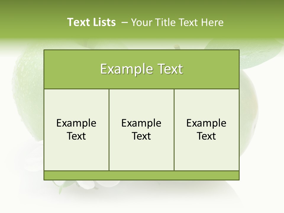 Juicy Background Product PowerPoint Template