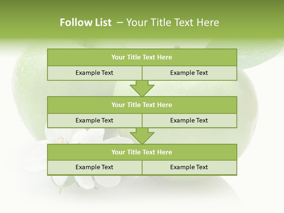 Juicy Background Product PowerPoint Template