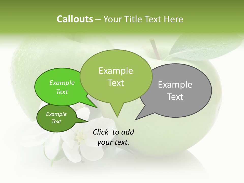 Juicy Background Product PowerPoint Template