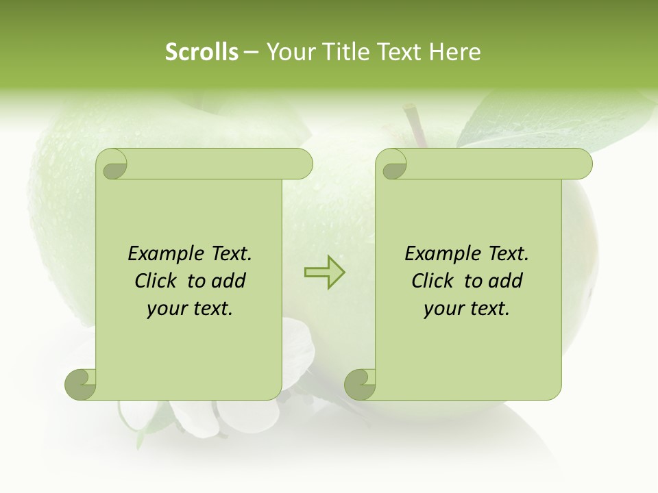 Juicy Background Product PowerPoint Template