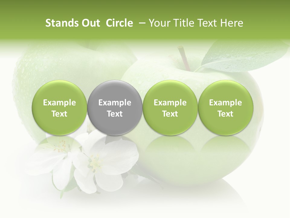 Juicy Background Product PowerPoint Template
