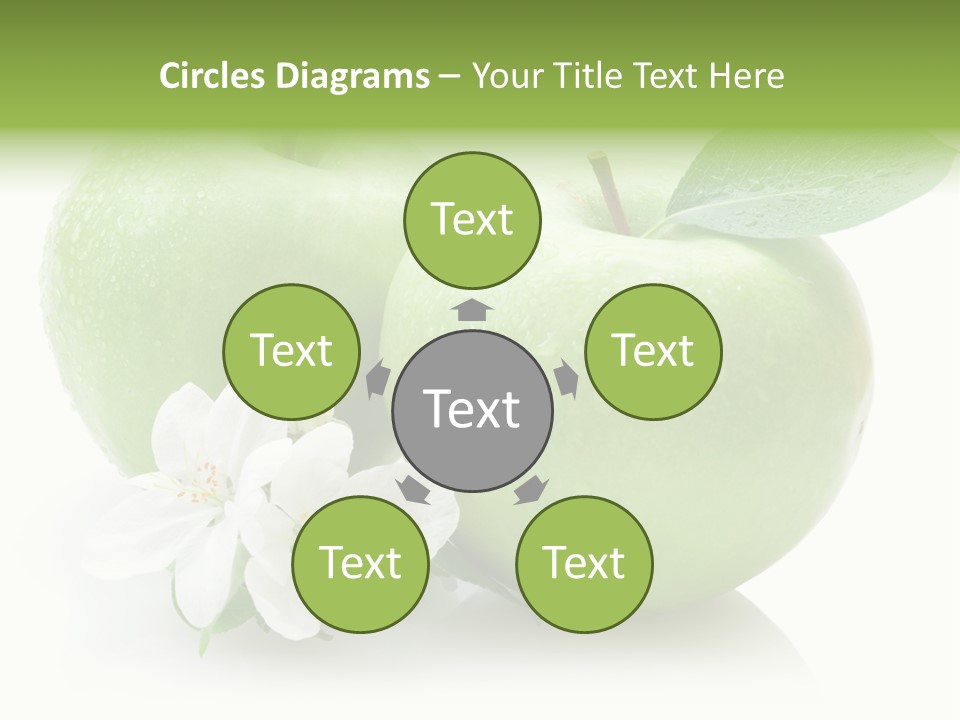 Juicy Background Product PowerPoint Template