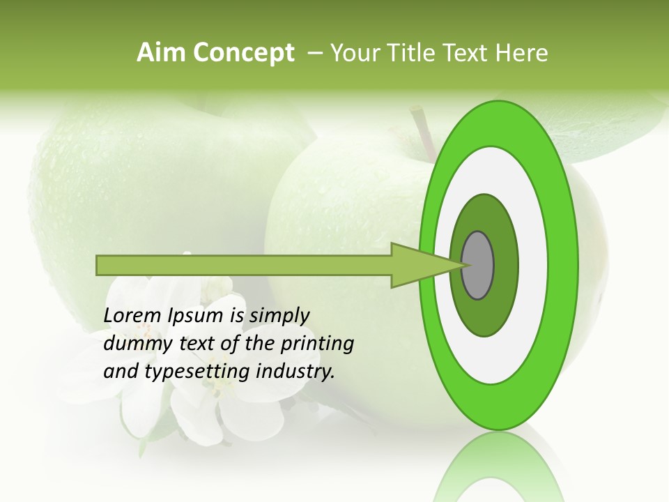 Juicy Background Product PowerPoint Template