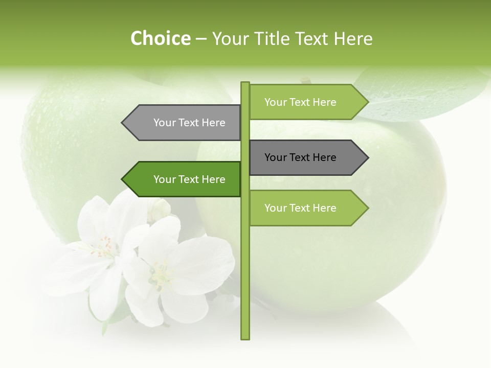 Juicy Background Product PowerPoint Template