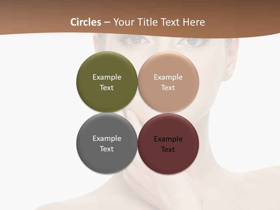 Studio Sensuality Woman PowerPoint Template