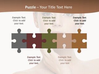 Studio Sensuality Woman PowerPoint Template