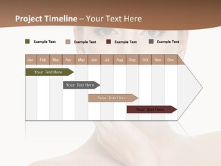 Studio Sensuality Woman PowerPoint Template