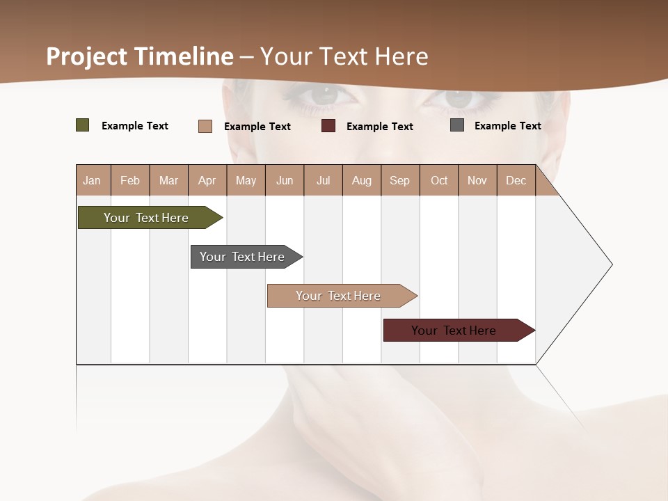 Studio Sensuality Woman PowerPoint Template