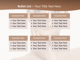 Studio Sensuality Woman PowerPoint Template
