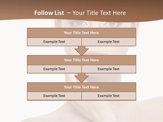 Studio Sensuality Woman PowerPoint Template