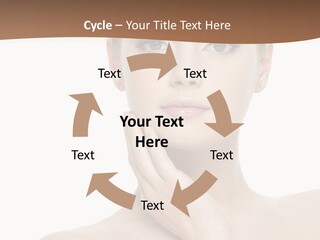 Studio Sensuality Woman PowerPoint Template