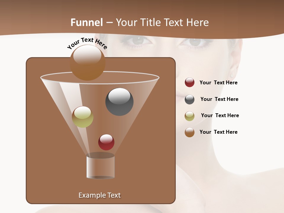 Studio Sensuality Woman PowerPoint Template