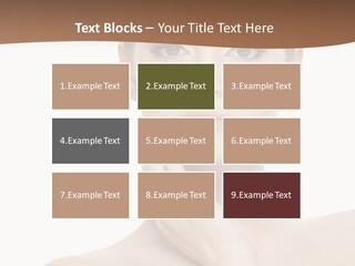 Studio Sensuality Woman PowerPoint Template
