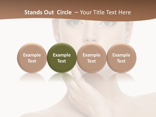Studio Sensuality Woman PowerPoint Template
