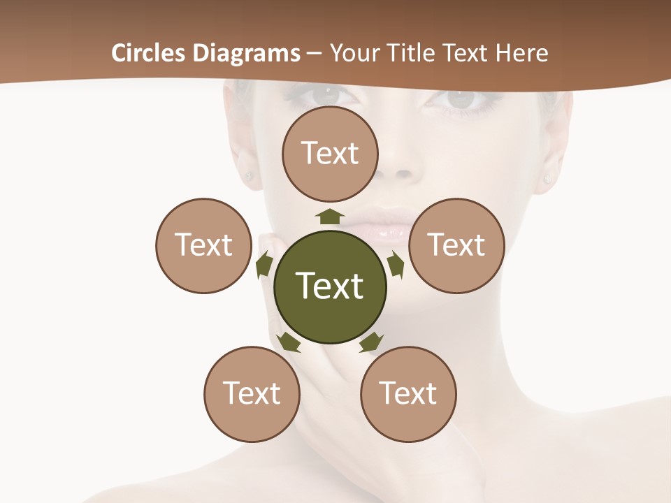 Studio Sensuality Woman PowerPoint Template