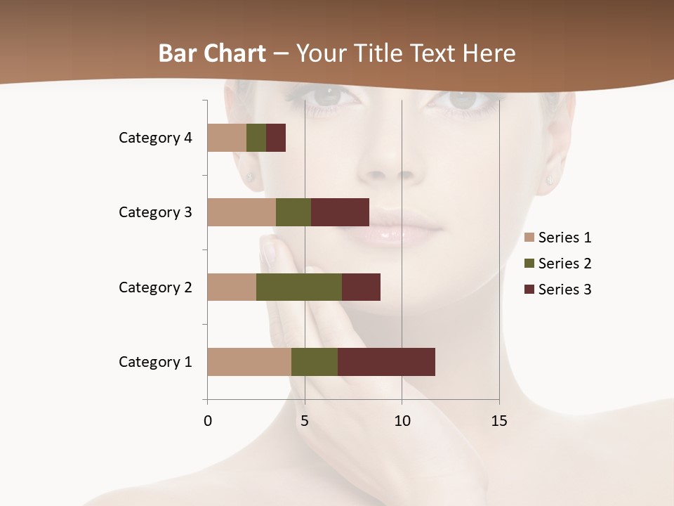 Studio Sensuality Woman PowerPoint Template