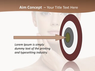 Studio Sensuality Woman PowerPoint Template