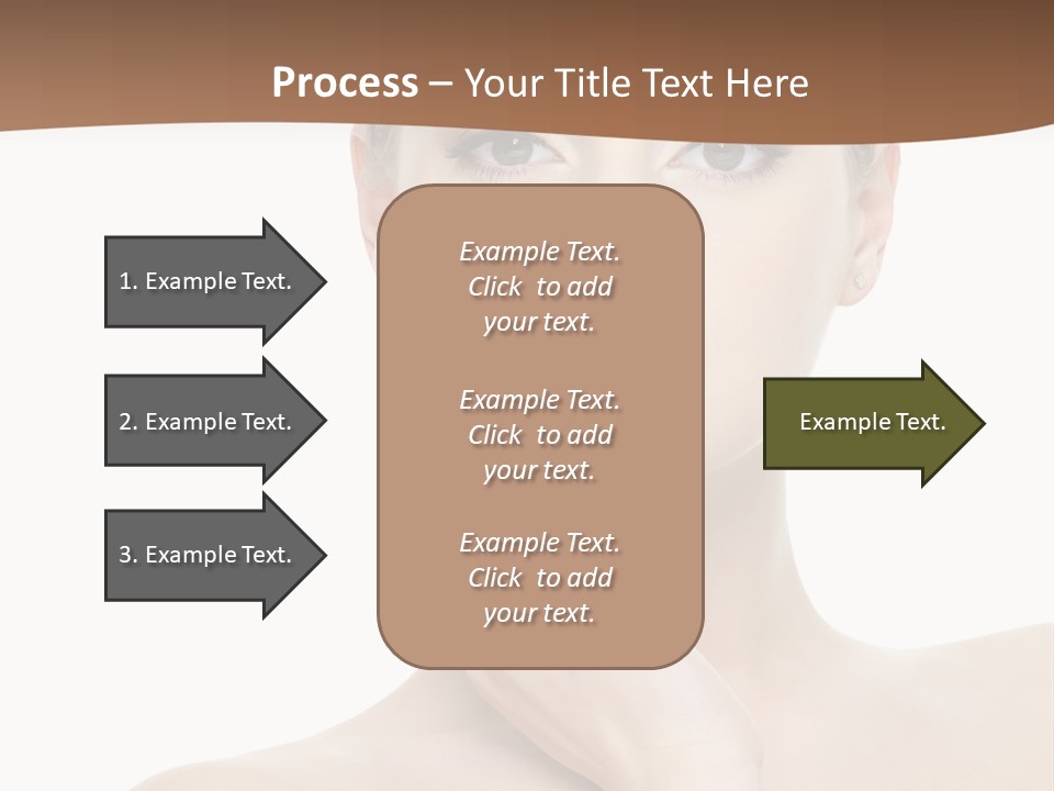 Studio Sensuality Woman PowerPoint Template