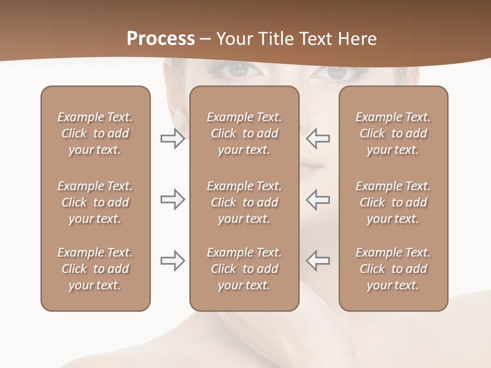 Studio Sensuality Woman PowerPoint Template