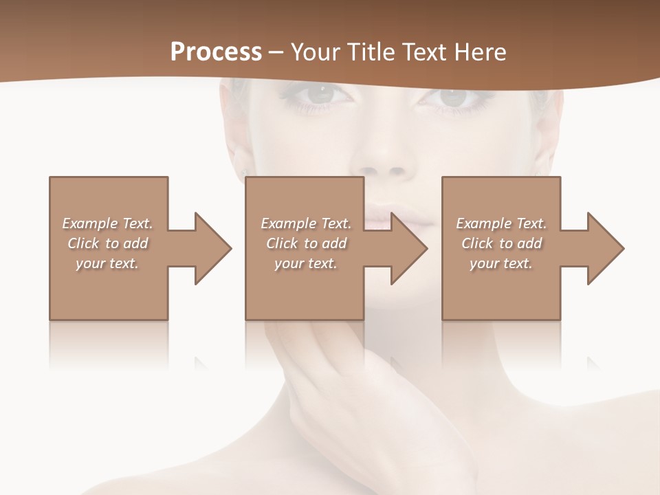 Studio Sensuality Woman PowerPoint Template