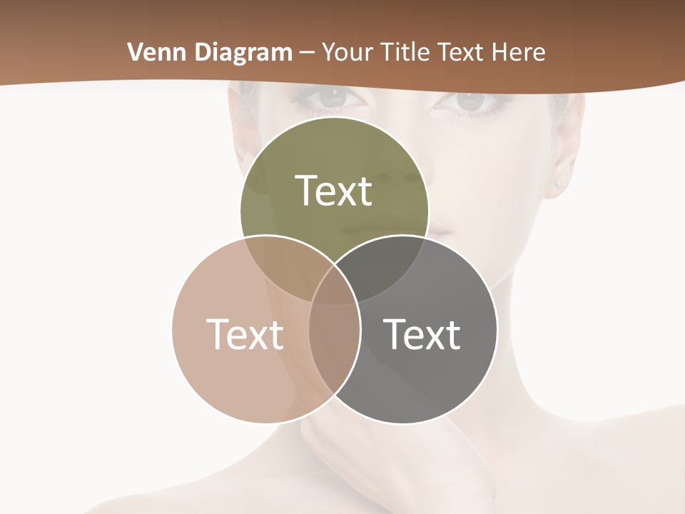 Studio Sensuality Woman PowerPoint Template