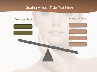 Studio Sensuality Woman PowerPoint Template