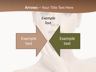 Studio Sensuality Woman PowerPoint Template