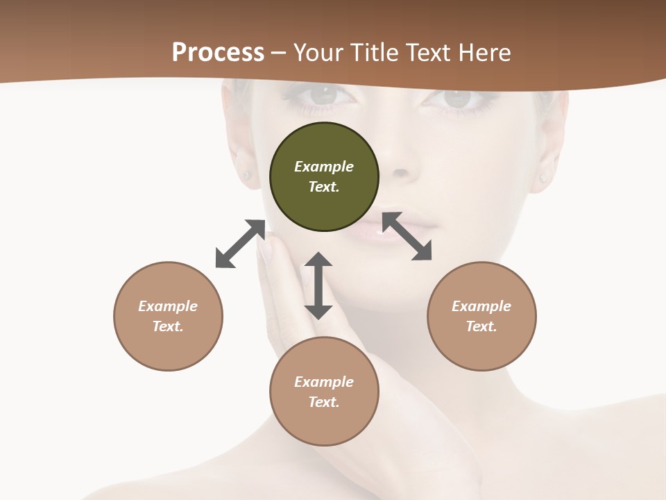 Studio Sensuality Woman PowerPoint Template