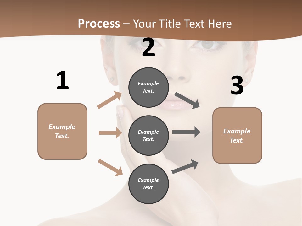 Studio Sensuality Woman PowerPoint Template