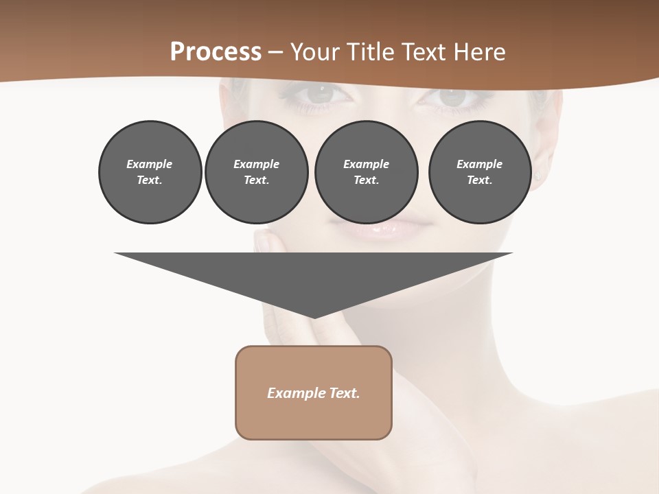 Studio Sensuality Woman PowerPoint Template