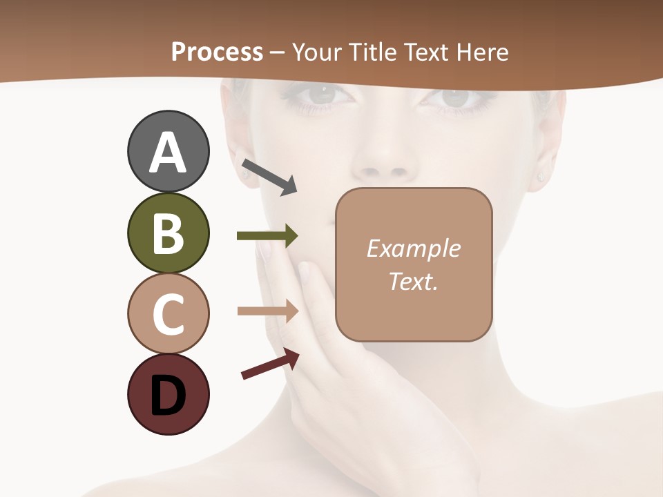 Studio Sensuality Woman PowerPoint Template
