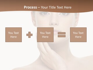 Studio Sensuality Woman PowerPoint Template