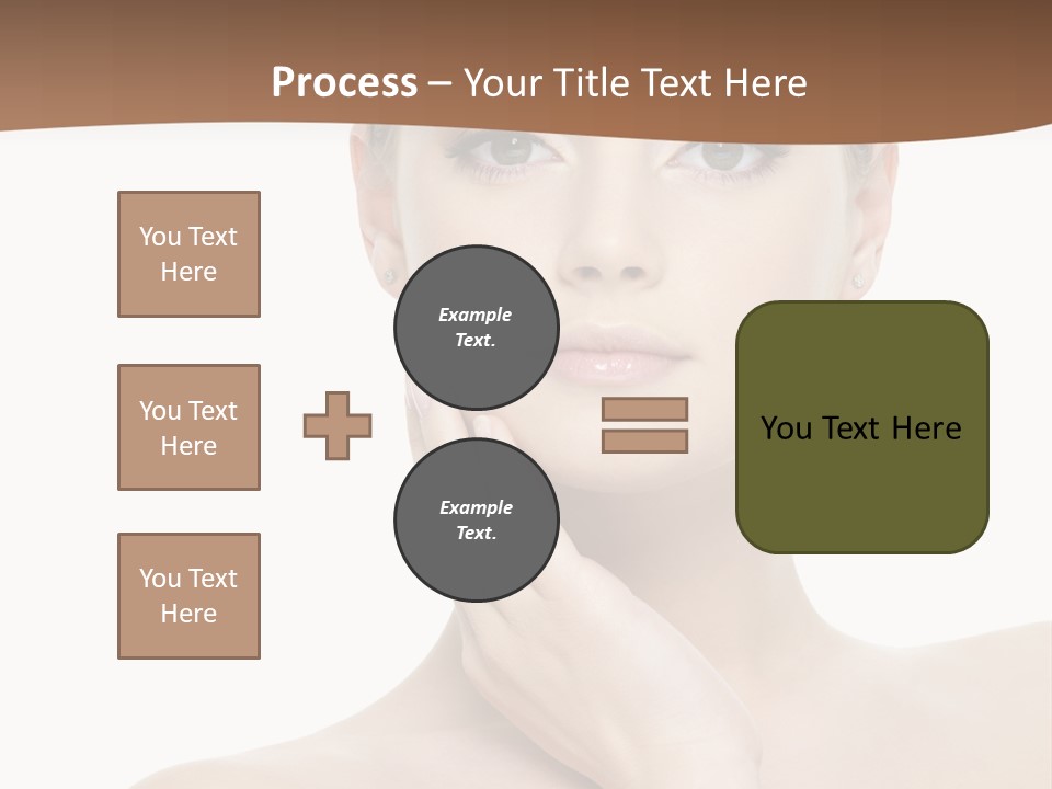 Studio Sensuality Woman PowerPoint Template