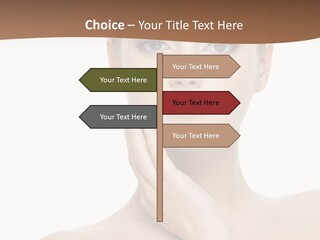 Studio Sensuality Woman PowerPoint Template