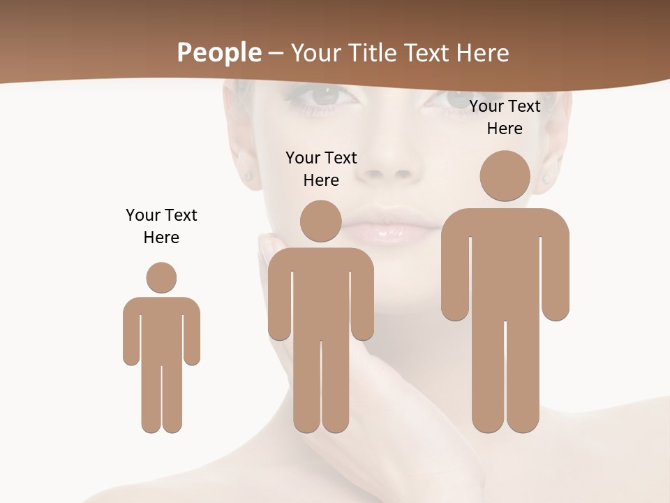 Studio Sensuality Woman PowerPoint Template