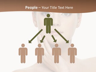 Studio Sensuality Woman PowerPoint Template