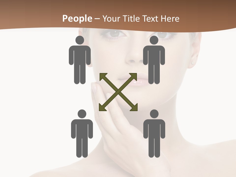 Studio Sensuality Woman PowerPoint Template