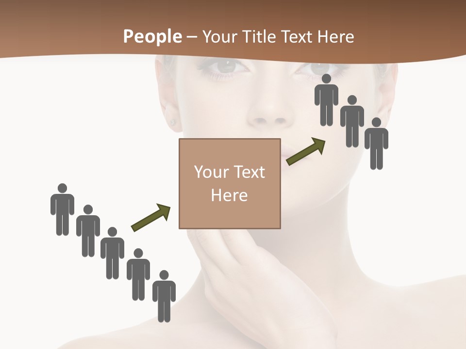 Studio Sensuality Woman PowerPoint Template