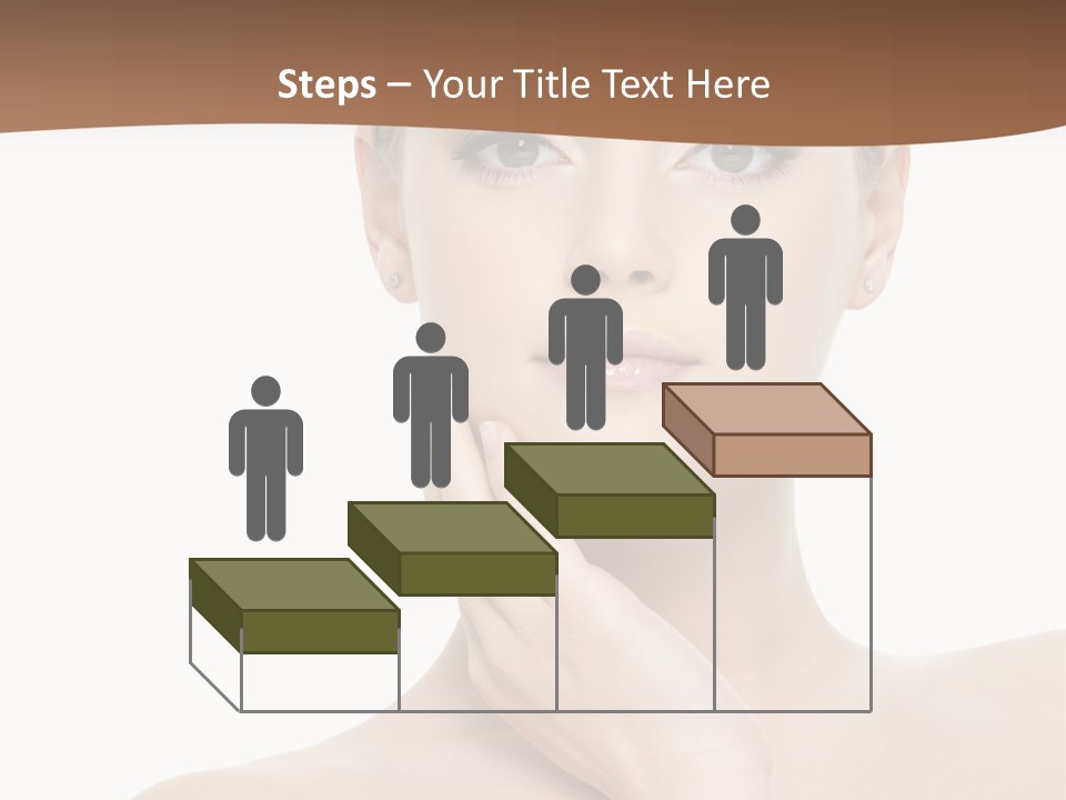 Studio Sensuality Woman PowerPoint Template