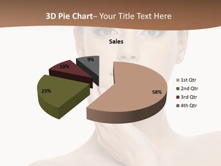 Studio Sensuality Woman PowerPoint Template