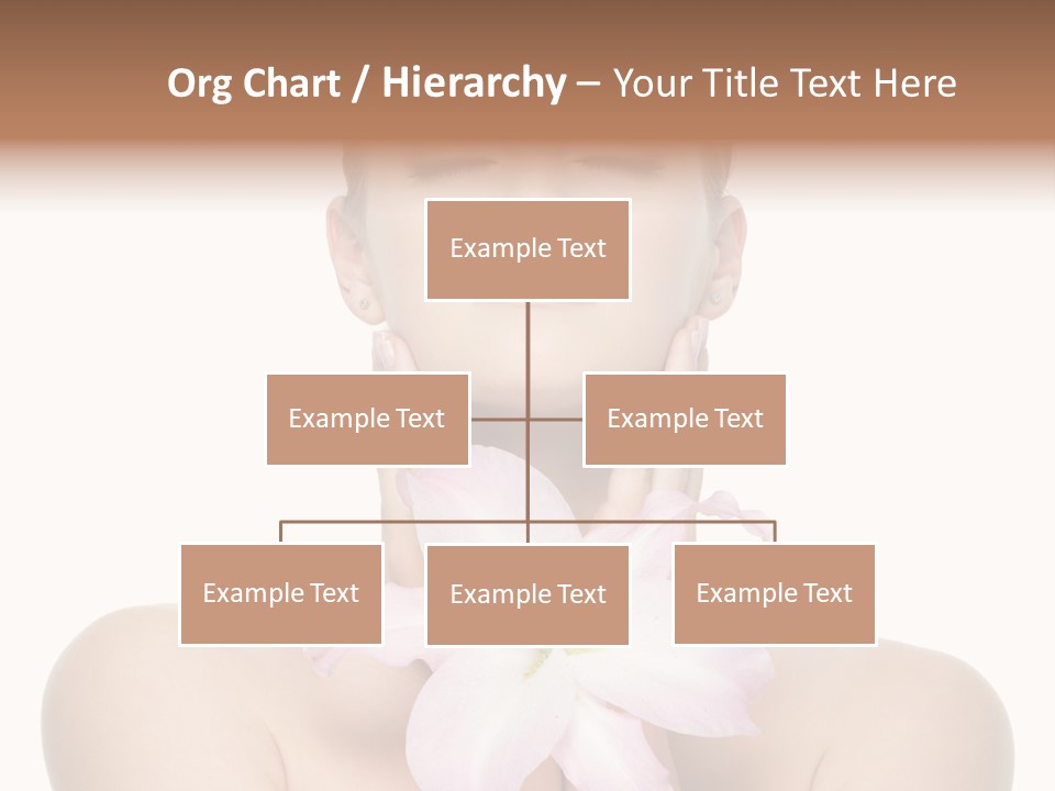 Isolated Skincare White Background PowerPoint Template