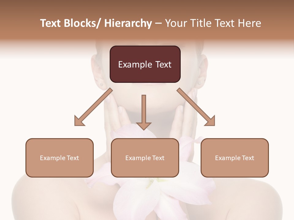 Isolated Skincare White Background PowerPoint Template