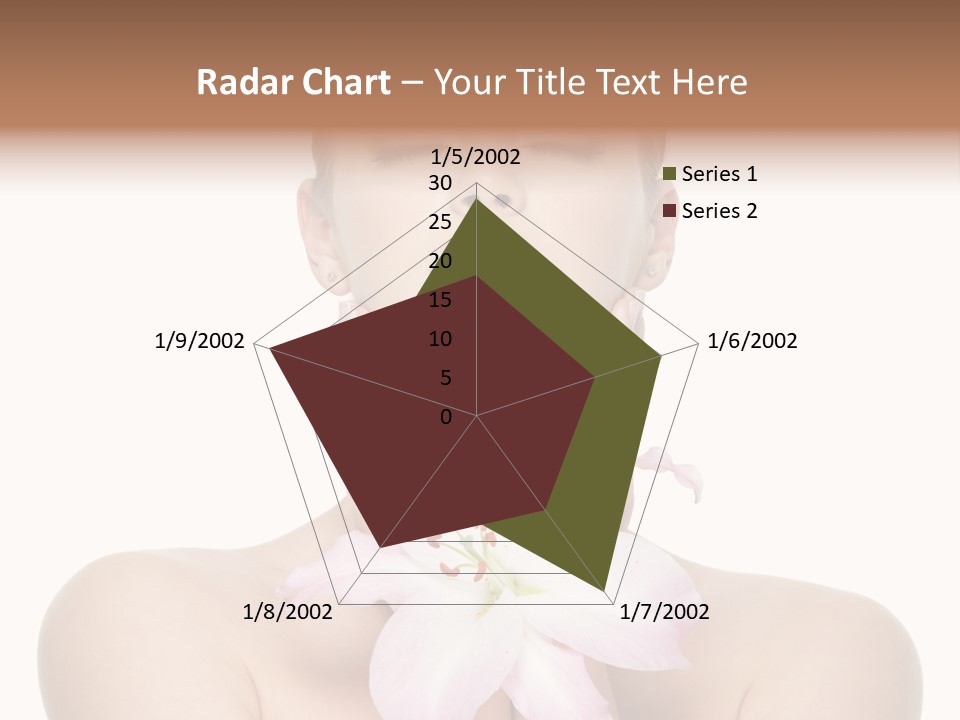 Isolated Skincare White Background PowerPoint Template