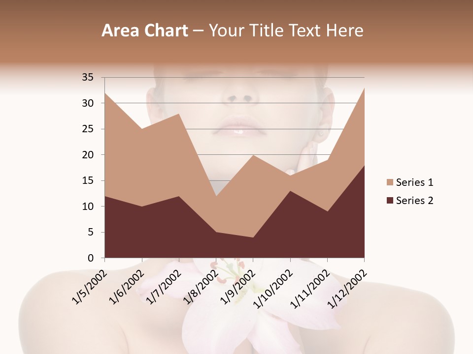 Isolated Skincare White Background PowerPoint Template