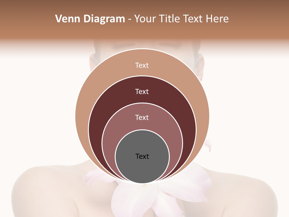 Isolated Skincare White Background PowerPoint Template