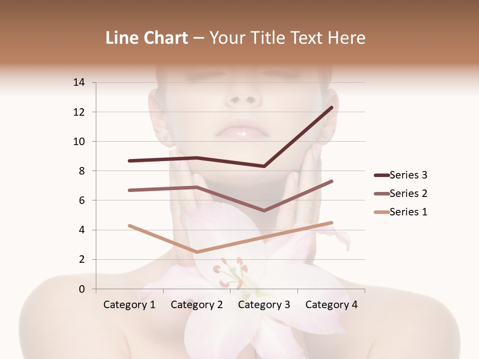 Isolated Skincare White Background PowerPoint Template