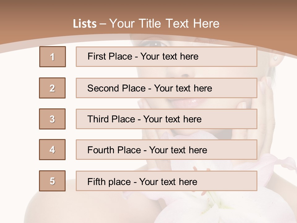 Smile Teenager Young PowerPoint Template