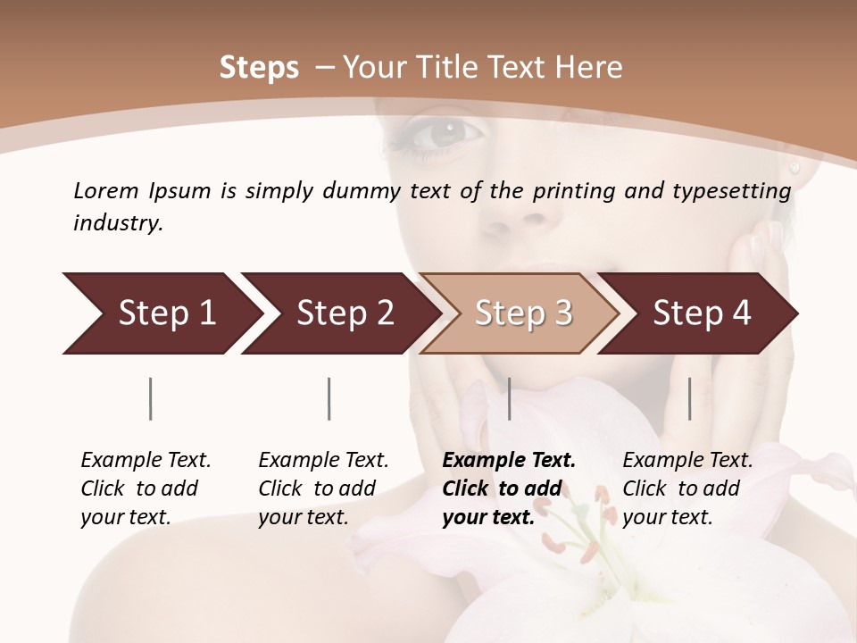 Smile Teenager Young PowerPoint Template