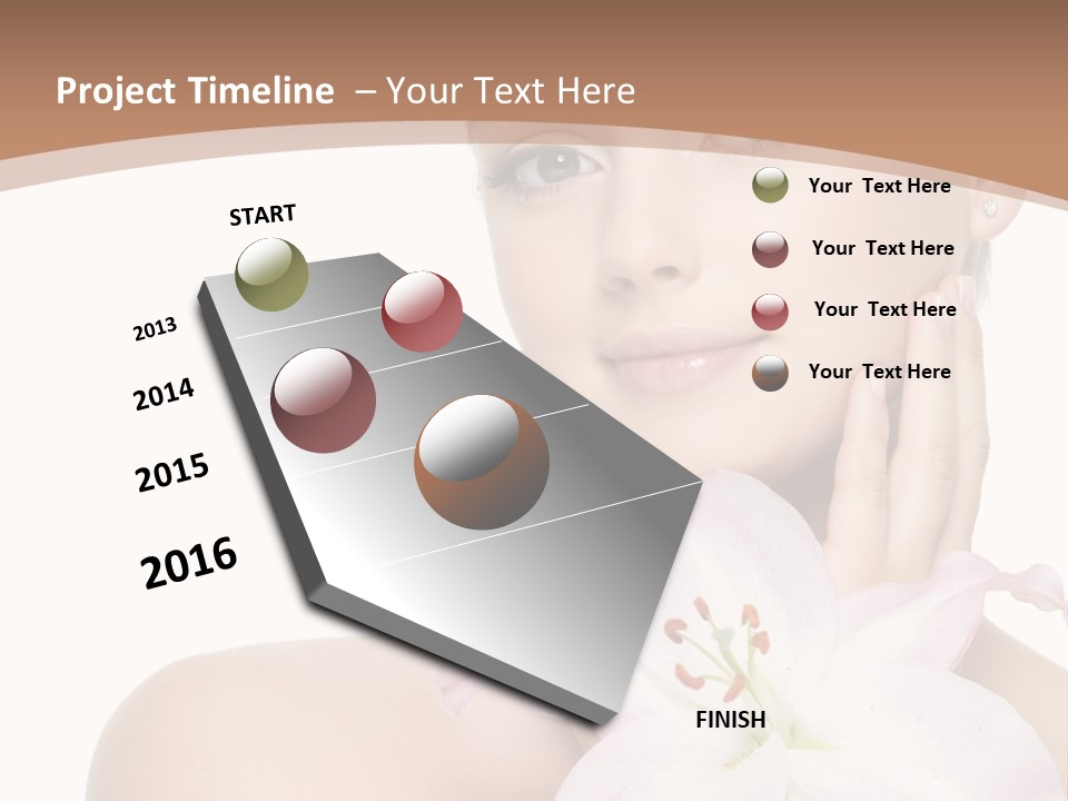 Smile Teenager Young PowerPoint Template